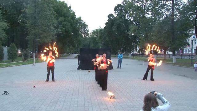 Студия Ш.О.К. Fire Fusion Project. (Ярославль) - "Огненный цветок". "Горячее серце" 2014 смотреть онлайн