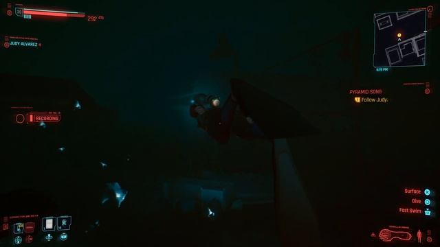 Cyberpunk 2077 - Pyramid Song - Scuba Diving With Judy - Side Job Playthrough смотреть онлайн