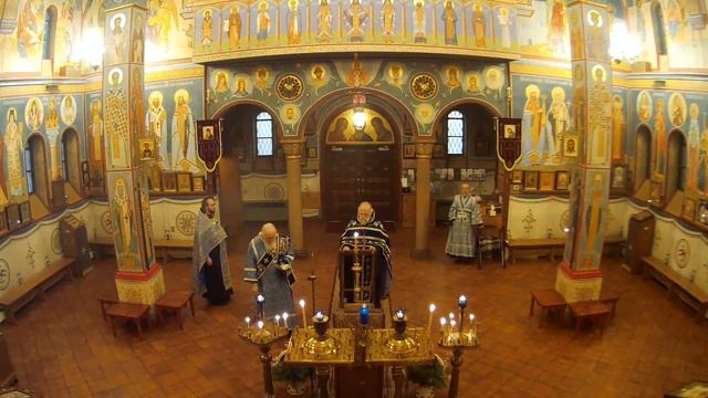 2020.04.03. Matins with the Akathist to the Theotokos. Утреня с Акафистом Богородице смотреть онлайн