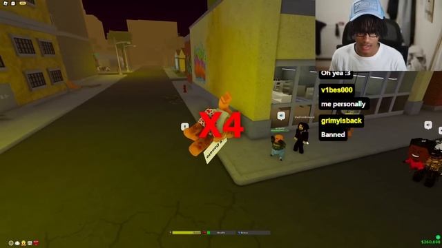 I Got BANNED On Roblox For Playing Da Hood... смотреть онлайн