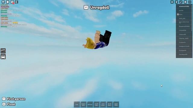 Реалистичная физика тряпичной куклы роблокс// СЛОМАЛ ВСЕ КОСТИ РОБЛОКС// realistic ragdoll physics смотреть онлайн
