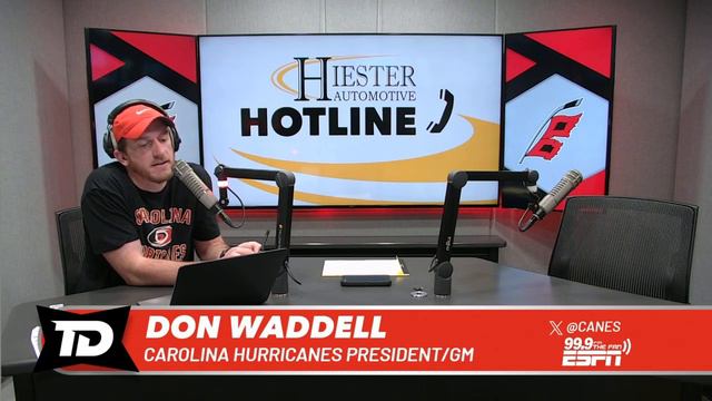 Carolina Hurricanes President/GM Don Waddell discusses trade deadline смотреть онлайн