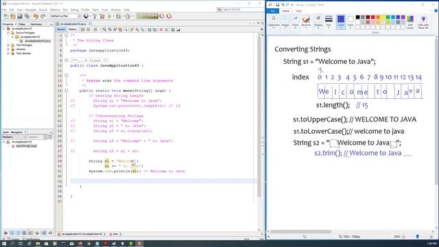Java Tutorial 51 - The String Class 3/5 (Remastered) смотреть онлайн