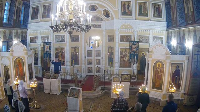 19 января. 8.00. Литургия. Крещение Господне. Великое освящение воды смотреть онлайн