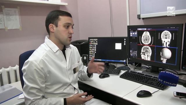 Региональный сосудистый центр получил новейший компьютерный томограф