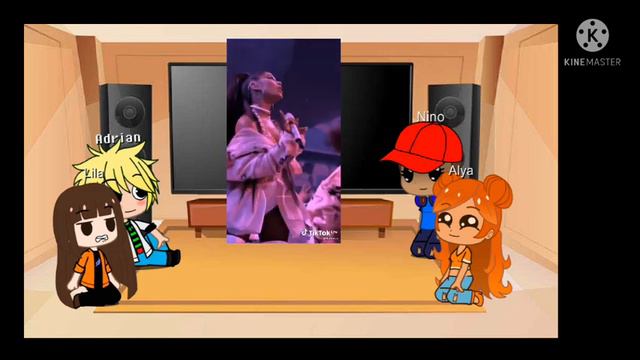 MLB Marinette as Ariana Grande/react Tik Tok videos смотреть онлайн