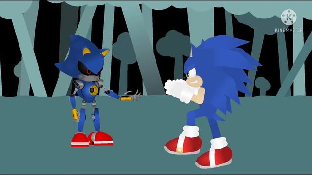 Sonic stick nodes adventures S2 E3 Sonic VS Metal Sonic смотреть онлайн