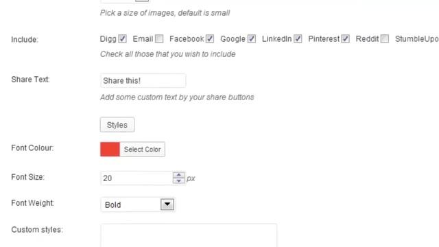 Share text and Custom Styles - Simple Share Buttons Adder смотреть онлайн