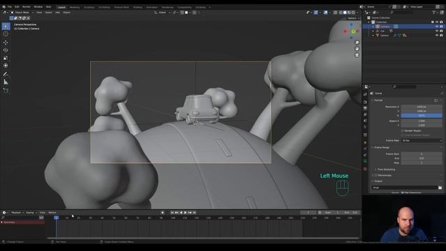 Blender Driving Animation Tutorial | Polygon Runway смотреть онлайн