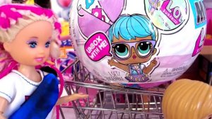 КУКОЛ ЛОЛ КУПИЛИ, А ПРО ШКОЛУ ЗАБЫЛИ?? Катя и Макс веселая семейка! Смешные куклы Барби ДАРИНЕЛКА
