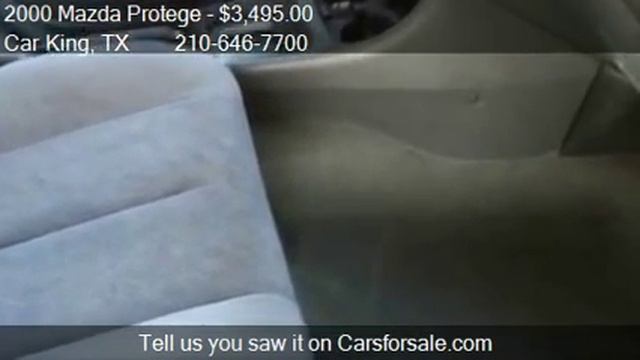 2000 Mazda Protege ES - for sale in San Antonio, TX 78233 смотреть онлайн