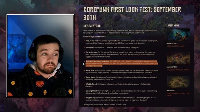 Corepunk Beta Drops at Last! The 4-Year Wait is Over - Get Ready for Epic Adventures! смотреть онлайн