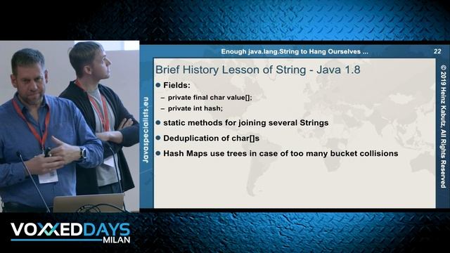 [VDM19] Enough java.lang.String to Hang Ourselves ... by Heinz Kabutz