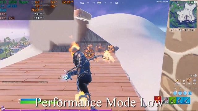 Fortnite Performance Setting Nvidia 1650 SUPER - 1080p смотреть онлайн