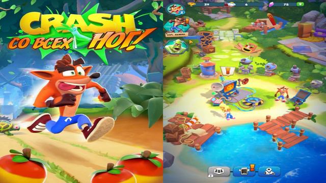 Crash Bandicoot: со всех ног! Открываем КОКО, ремонтируем Лабораторию Мороз, бьём Новых БОСООВ! lp# смотреть онлайн