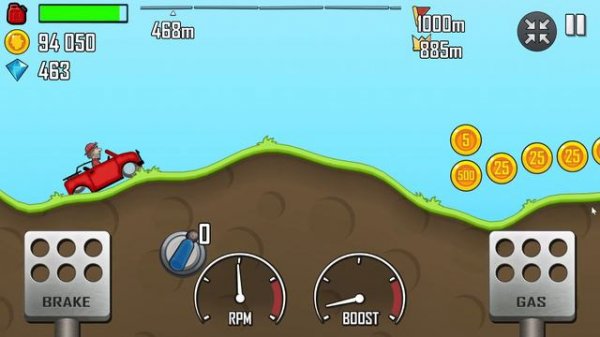 Hill Climb Racing gaming video|| Hill climbing || racing game #hillclimb #games #gaming