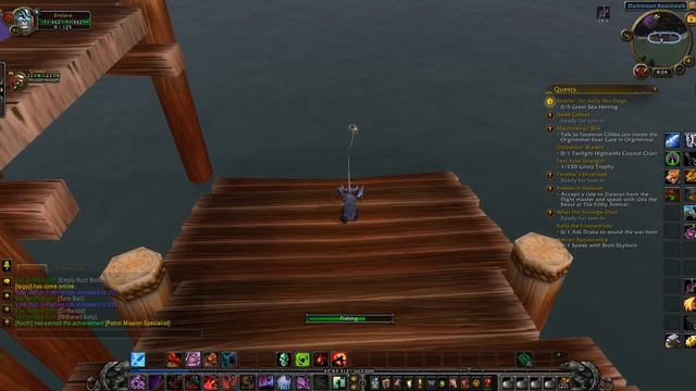 World of Warcraft -Spoilin' for Salty Sea Dogs -Darkmoon Faire Quest смотреть онлайн