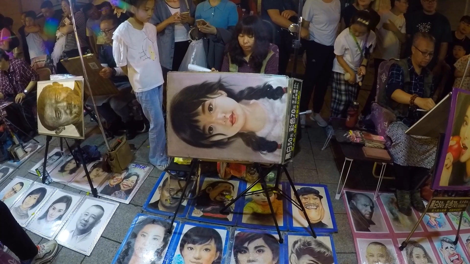 Харбин .Китай .Вечерний Арбат.Улица художников.Прогулка до моста через реку Сунгари- 18 серия. смотреть онлайн