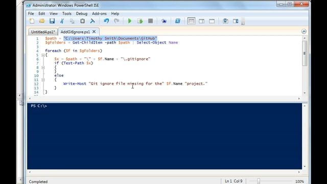 GitHub: How To Add A .gitignore File смотреть онлайн