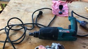 Разобрать патрон от перфоратора макита