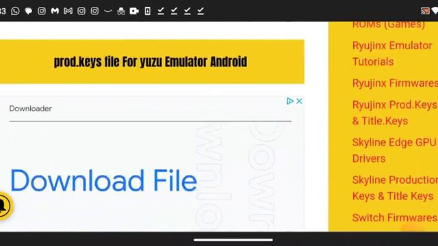 Yuzu Android Emulator 17.0.0 Prod Keys Installation Guide смотреть онлайн