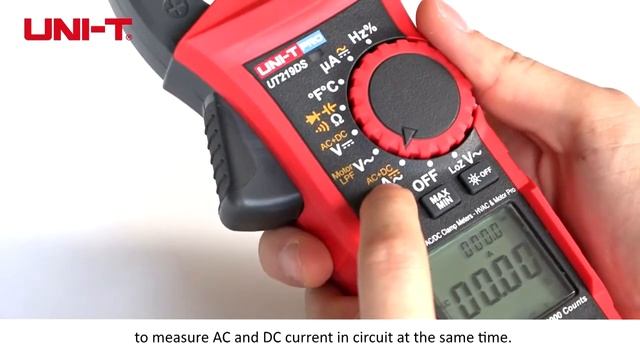 UT219 Series Professional Clamp Meters смотреть онлайн