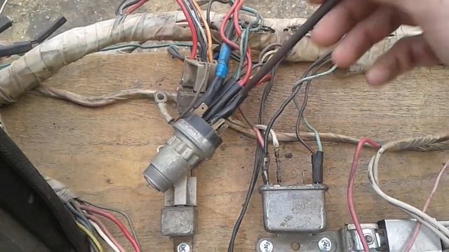 Схема энергоснабжения а/м Камаз (тип 5320 