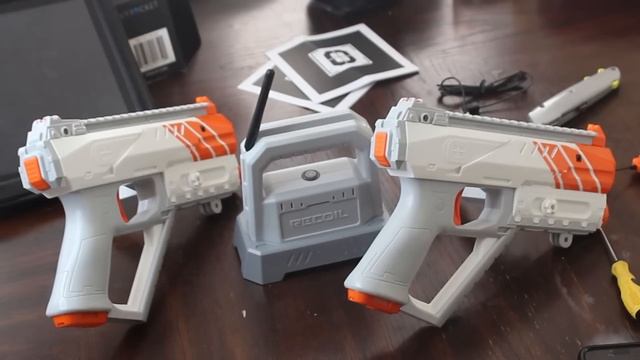 RECOIL Laser Tag Multiplayer Starter Set Unboxing and Review - Real World FPS / Nerf War Alternativ смотреть онлайн