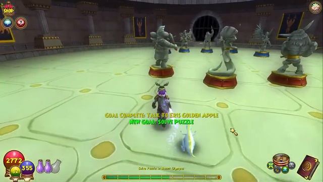 Wizard101-OLYMPUS DUNGEON- Puzzle Walkthrough смотреть онлайн