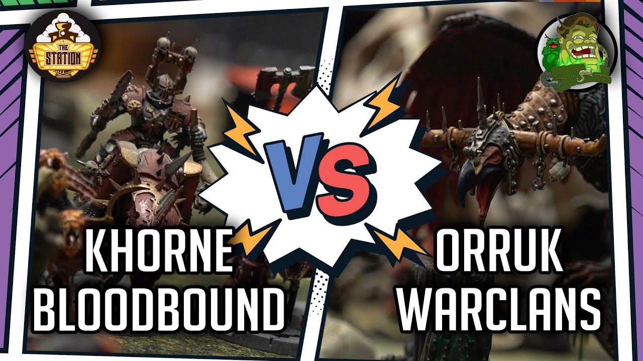 Blades Of Khorne Vs Orruk Warclans | Репорт | Age Of Sigmar | 2000 Pts