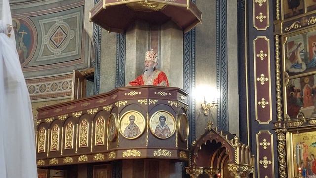 Проповедь Блаженнейшего Онуфрия митрополита Киевского и всея Украины г. Черновцы 23.05.2021 смотреть онлайн