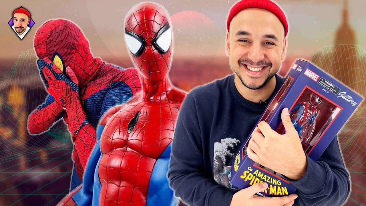 ПАПА РОБ И РАСПАКОВКА ФИГУРКИ SPIDER-MAN ОТ DIMOND SELECT TOYS! ЧЕЛОВЕК-ПАУК ВЕРНУЛСЯ! смотреть онлайн