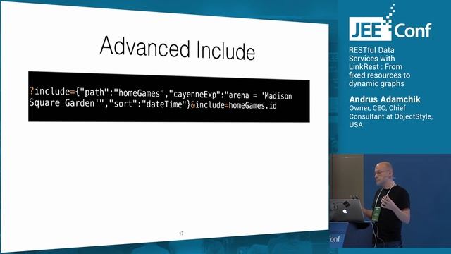 RESTful Data Services with LinkRest (Andrus Adamchik, ObjectStyle) смотреть онлайн