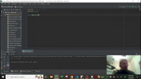 sort python list #python #pythontutorial