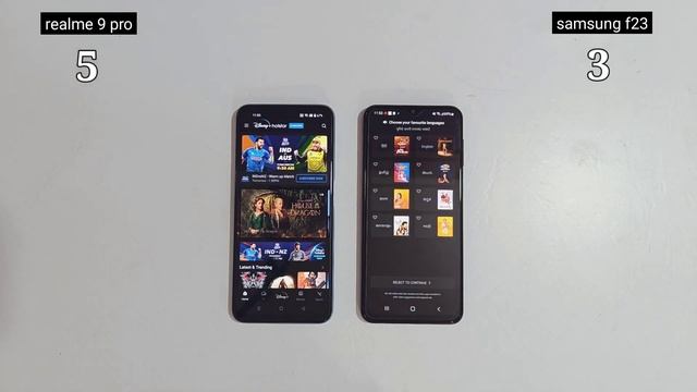 realme 9 pro 5g vs Samsung f23 5g Speed Test & Comparison | Shocking Result ? смотреть онлайн