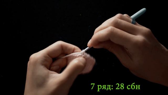 Шляпка для игрушки крючком. Простой МК шляпки. смотреть онлайн