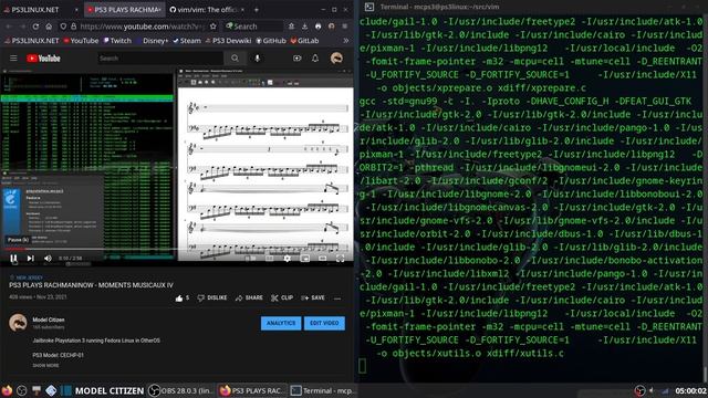 Building Vim from Source (on Playstation 3) смотреть онлайн