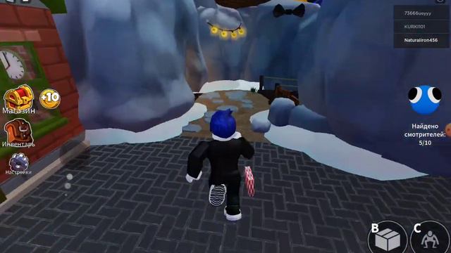 Я ЗАСТРЯЛ В ТЕКСТУРАХ И ОСТАЛСЯ ОДИН! играю в roblox (rainbow friends-часть вторая) смотреть онлайн