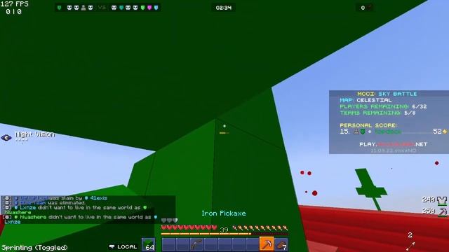 How I used the funniest strategy to win Sky Battle in MCCI смотреть онлайн