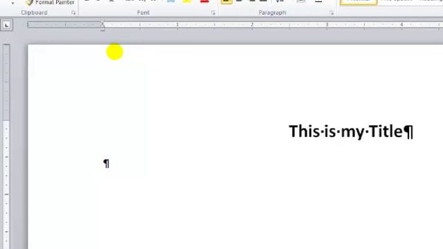 Clear Formatting Button in Word смотреть онлайн