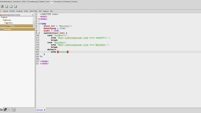 PHP 7 Tutorial #7 - Das switch-case-Statement смотреть онлайн