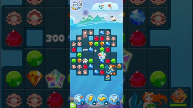 Глубины океана. Уровень 43. Сокровища пиратов. смотреть онлайн