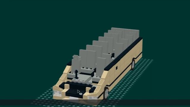 LEGO Toyota Coaster / Hino Liesse II (10 Stud Wide) Bus MOC смотреть онлайн