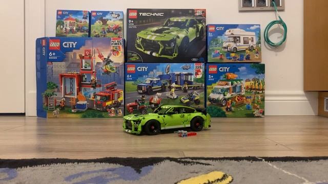 Lego Technic 42138 Ford Mustang Shelby GT500 смотреть онлайн