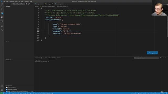 022 Debugging in VS Code смотреть онлайн