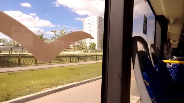 Поездка на троллейбусе 10 (ул. Бардина - Перспективная/Тархова) по номеру "2378" Саратов смотреть онлайн