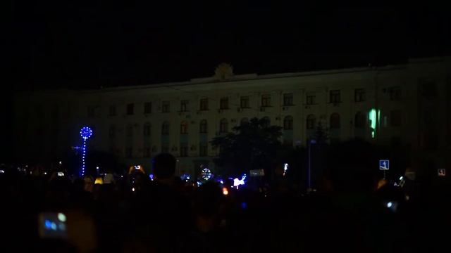 С Днем Города! Восхитительное лазерное шоу в Симферополе! смотреть онлайн