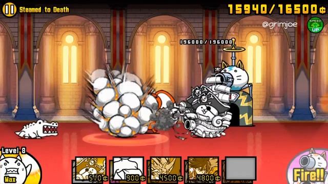 The Battle Cats - Above & Below: Steamed to Death (4 Star) смотреть онлайн