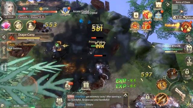 Rage of Dragons - for Android смотреть онлайн