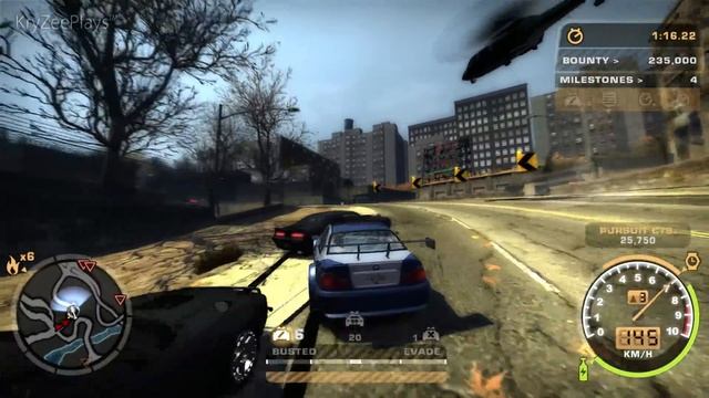 NFS Most Wanted | Payback Police Mod + Final Pursuit Gameplay смотреть онлайн